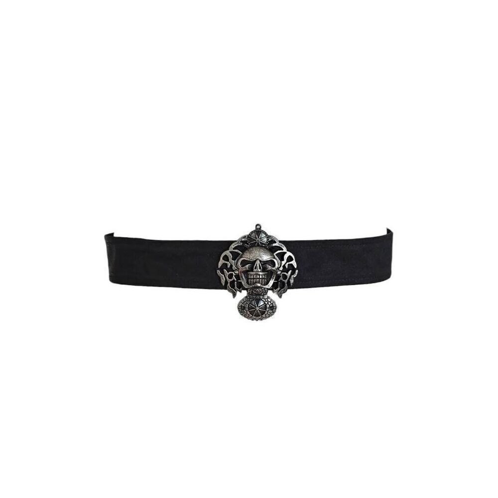 Mall Goth Skull Belt